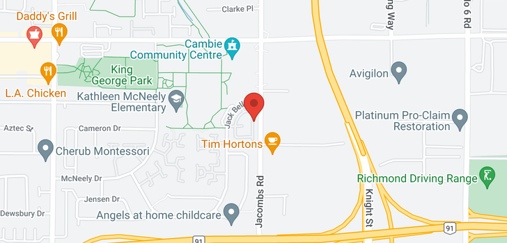 map of 16 12900 JACK BELL DRIVE